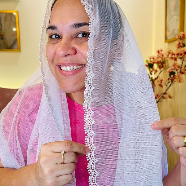 Véu Retangular Gabriela