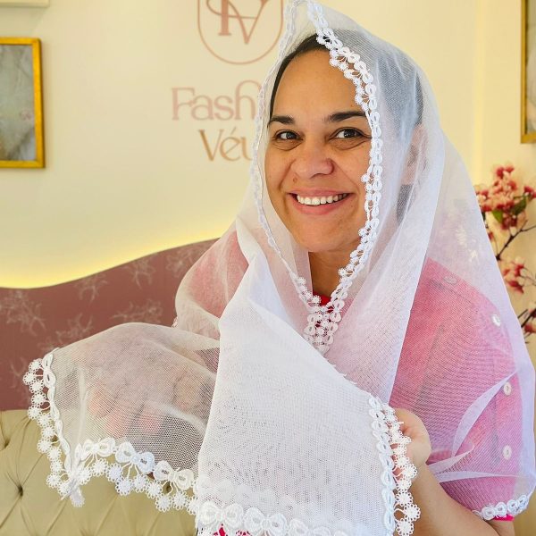 Véu Retangular Susan